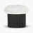 IFIPF-1004 Oval Coffee Table with Travertine Marble, Fluted Base