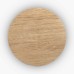 IFIPF-1007 Round Coffee Table with Travertine Marble, Fluted Base