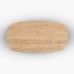 IFIPF-1011 Dining Table with Travertine Marble, Fluted Base