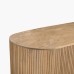 IFIPF-1019 Buffet with Travertine Marble, Fluted Base