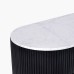 IFIPF-1020 Buffet with White Marble, Fluted Base