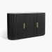 IFIPF-1022 Buffet with White Marble, Fluted Base