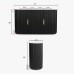IFIPF-1022 Buffet with White Marble, Fluted Base