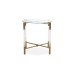 ENJ61035 Acrylic End Table - 20" Rd