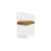 Seville Acrylic Chair - Chocolate