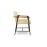 Haling Counter Stool in Ashford Cream on Black