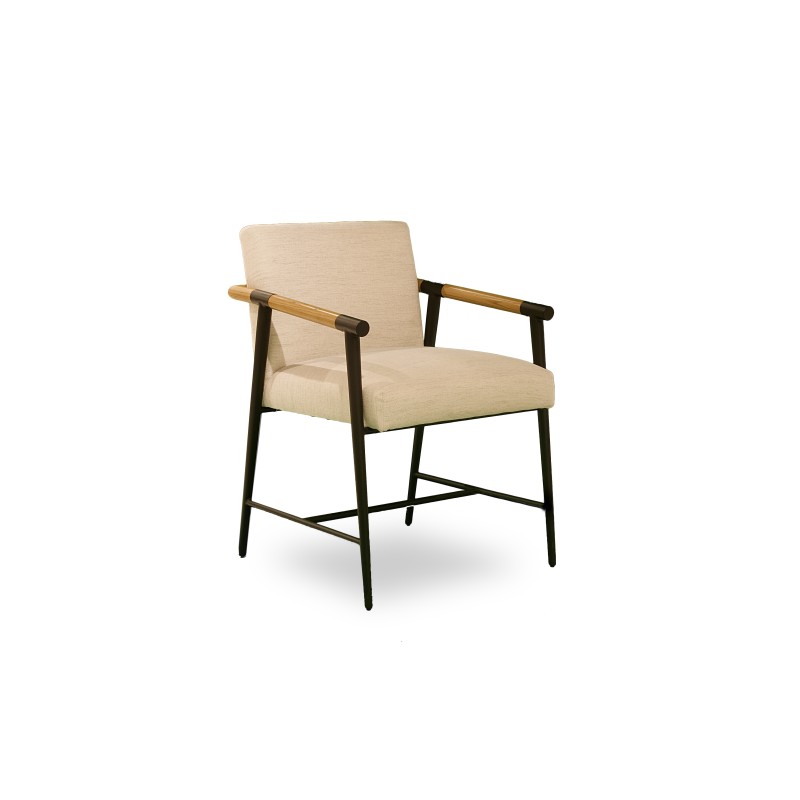Haling Counter Stool in Ashford Cream on Black