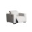 Bristol Dual Power Recliner in Shetland 806 Linen