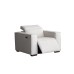 Bristol Dual Power Recliner in Shetland 806 Linen
