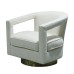 Opel Swivel Chair in Amigo II Ivory