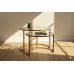 RK-36319G Round Coffee Table (set of 2) - Gold Finish